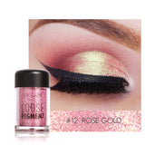 18 colors Glitter Eyeshadow powder good pigmented professional eyeshadow waterproof Glitter powder Glitter makeup