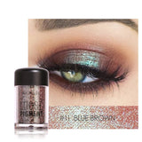 18 colors Glitter Eyeshadow powder good pigmented professional eyeshadow waterproof Glitter powder Glitter makeup