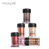 Focallure Single Glitter Shimmer Eyeshadow Powder High Pigmented Eye Makeup Eye Shadow