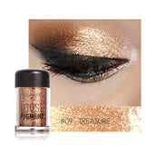 18 colors Glitter Eyeshadow powder good pigmented professional eyeshadow waterproof Glitter powder Glitter makeup