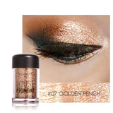 18 colors Glitter Eyeshadow powder good pigmented professional eyeshadow waterproof Glitter powder Glitter makeup