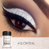 18 colors Glitter Eyeshadow powder good pigmented professional eyeshadow waterproof Glitter powder Glitter makeup