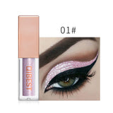 1PC 15Color Liquid Glitter Eyeshadow Pencil Shimmer Eyeshadow Waterproof Long-lasting Shimmer Eyeshadow Eye Makeup Accessorices