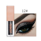 1PC 15Color Liquid Glitter Eyeshadow Pencil Shimmer Eyeshadow Waterproof Long-lasting Shimmer Eyeshadow Eye Makeup Accessorices