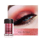 18 colors Glitter Eyeshadow powder good pigmented professional eyeshadow waterproof Glitter powder Glitter makeup