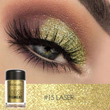 Focallure Single Glitter Shimmer Eyeshadow Powder High Pigmented Eye Makeup Eye Shadow