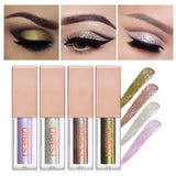 1PC 15Color Liquid Glitter Eyeshadow Pencil Shimmer Eyeshadow Waterproof Long-lasting Shimmer Eyeshadow Eye Makeup Accessorices