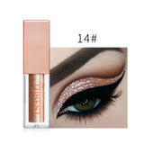 1PC 15Color Liquid Glitter Eyeshadow Pencil Shimmer Eyeshadow Waterproof Long-lasting Shimmer Eyeshadow Eye Makeup Accessorices