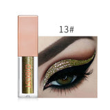 1PC 15Color Liquid Glitter Eyeshadow Pencil Shimmer Eyeshadow Waterproof Long-lasting Shimmer Eyeshadow Eye Makeup Accessorices