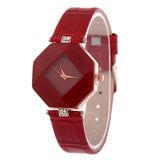 Women Watches Crystal Leather Quartz Wristwatch Fashion