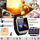  New Smartwatch Intelligent Digital Sport Gold Smart Watch DZ09 Pedometer For Phone Android Wrist Watch Men Women's satti Watch