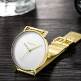 Top Brand Womens Watches Luxury Quartz Casual Watch Women Stainless Steel Mesh Strap Ultra Thin Dial Clock relogio masculino