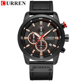 Luxury Chronograph Quartz Watch Men