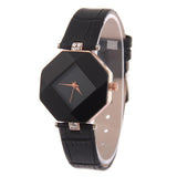 Women Watches Crystal Leather Quartz Wristwatch Fashion