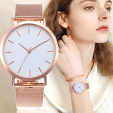 Women Watches Bayan Kol Saati Fashion Rose Gold Silver Luxury Ladies Watch For Women reloj mujer saat relogio zegarek damski