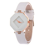 Women Watches Crystal Leather Quartz Wristwatch Fashion