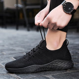 Breathable Men Sneakers Male Shoes Adult Red Black Gray High Quality Comfortable Non-slip Soft Mesh Men Shoes 2018 Summer New 02