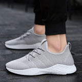 Breathable Men Sneakers Male Shoes Adult Red Black Gray High Quality Comfortable Non-slip Soft Mesh Men Shoes 2018 Summer New 02