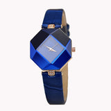 Women Watches Crystal Leather Quartz Wristwatch Fashion