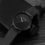 Top Brand Womens Watches Luxury Quartz Casual Watch Women Stainless Steel Mesh Strap Ultra Thin Dial Clock relogio masculino