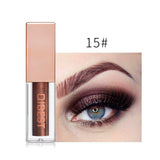 1PC 15Color Liquid Glitter Eyeshadow Pencil Shimmer Eyeshadow Waterproof Long-lasting Shimmer Eyeshadow Eye Makeup Accessorices