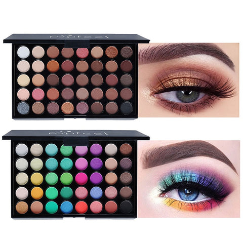 40 Color Candy Color Eyeshadow Palette Earth Color Eye Shadow Beauty Make Up Cosmetics Waterproof Long Lasting Eyeshadow