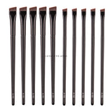 10pcs/20pcs/50pcs Contour Eyebrow Brush Eyeliner Makeup Brushes Angled Thin Brows Liner Cream Brush Eyes Make Up Tools A101 A102