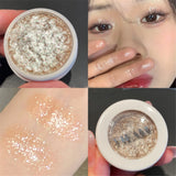 Diamond Eye Shadow Palette Gorgeous Glitter Eyeshadow Glossy Shiny Highlighter Shadow Shimmer Cowherd Weaver Girl Eyes Makeup