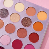 72 Color Beauty Eyeshadow Palette Glazed Three-layer Cosmetic Up Shadow Highlight Make Pearlescent Eye Style Book Matte