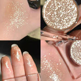 Diamond Eye Shadow Palette Gorgeous Glitter Eyeshadow Glossy Shiny Highlighter Shadow Shimmer Cowherd Weaver Girl Eyes Makeup