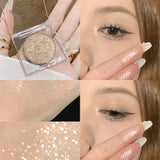 Diamond Eye Shadow Palette Gorgeous Glitter Eyeshadow Glossy Shiny Highlighter Shadow Shimmer Cowherd Weaver Girl Eyes Makeup