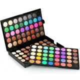 120 Colors Eye Make Up Palette Shimmer Matte Eyeshadow Palette Professional Full Color Beauty Cosmetic Woman Makeups Gift